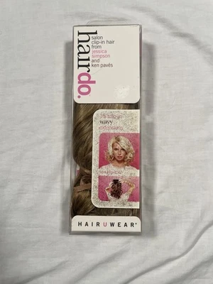 Hair Do Jessica Simpson 15” Clip-in Wavy Extensions #R25 GINGER BLOND - Image 1 of 3