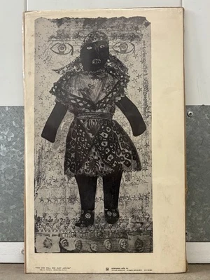 🔥 Historic RARE Vintage 1972 African American BLACK ARTS Lithograph, Betye SAAR - Image 1 of 4