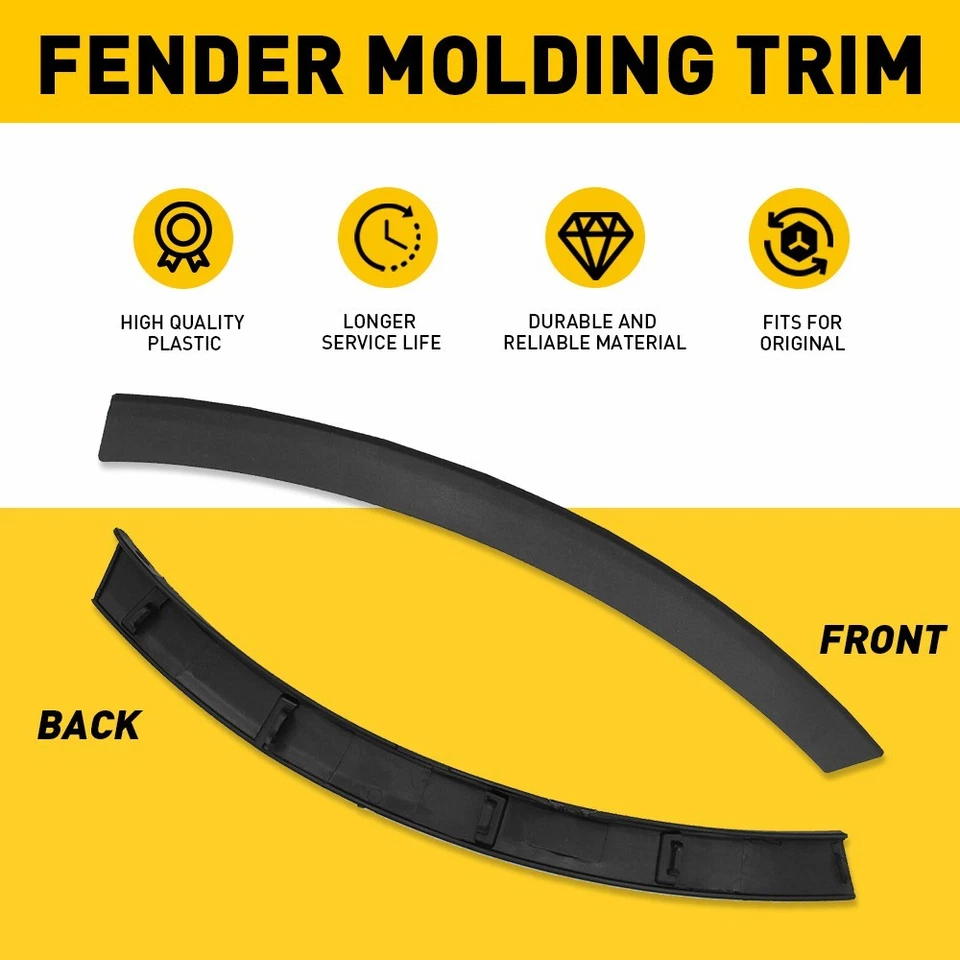 Moldura de guardabarros izquierda o derecha para Toyota RAV4 2013-2015 52112-0R040 H Foto 1 de 1