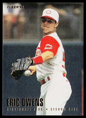 1996 Fleer #348 Eric Owens Cincinnati Reds - Image 1 of 2