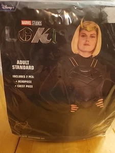 New Loki Sylvie Accessory Kit Headpiece Chest Piece Cosplay/Costume Adult - Picture 1 of 8