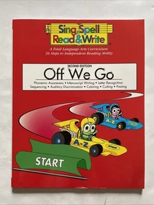Sing Spell Read Write Off We Go 2nd Ed Workbook Level 1 Language Arts Curriculum - Picture 1 of 7