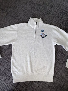 Authentic NCAA 2022 Final Four 1/4 Zip Gray Pullover Sweatshirt Men’s Size XS - Bild 1 von 10