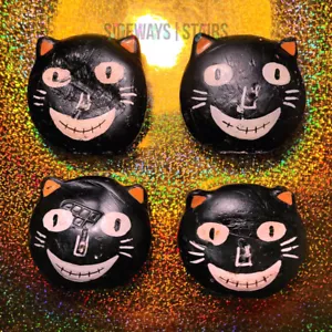 HALLOWEEN SCHWARZE KATZE SCHWIMMENDE KERZEN Retro Katze Vintage Beistle Stil - Bild 1 von 15