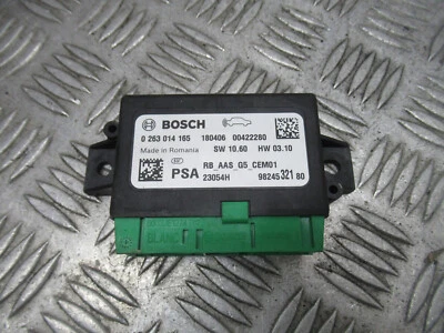 2018 VAUXHALL GRANDLAND X SE MK1 PARKING ECU MODULE 0263014165 REF10083 - Image 1 of 3