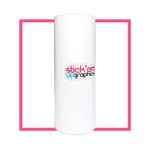 8" Matt Satin Weiß Auto Vinyl Sonnenleiste Visier 200 mm x 1400 mm Rennbanner Visier - Bild 1 von 1