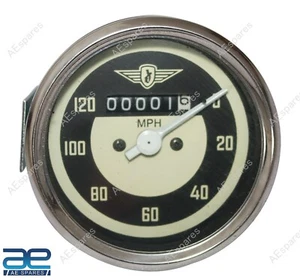 Replica Geschwindigkeitsmesser 120 MPH Speedo Für Zundapp - Picture 1 of 6
