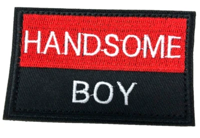 Patch Sew On Take Off Embroidered Clothing Hats Jackets Coat  Sign Message A356 - Image 1 of 4