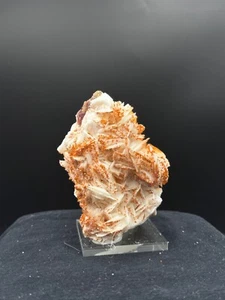 VANADINITA sobre BARITA - Mibladem Marruecos MAROCCO MINERAL 9x7x5cms B8 - Imagen 1 de 10