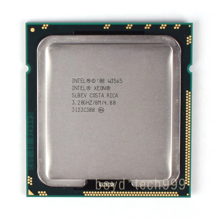 Intel Xeon W3565 Quad-Core CPU Processor 3.2 GHz 2400 MHz LGA 1366/Socket B - Image 1 of 1