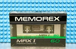 CINTA DE CASETE BLANCA MEMOREX MRX I 60 VS. III (1) (SELLADA) - Imagen 1 de 3