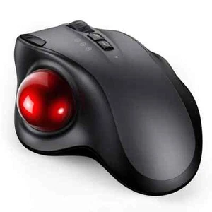 Bluetooth Mouse 2.4G USB Wireless Mice Ergonomic Trackball Mouse For Computer - Picture 1 of 9