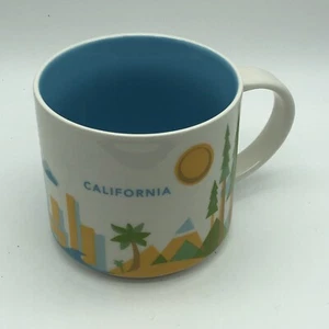 Tazza Caffè Starbucks Collezione You Are Here California - Foto 1 di 8