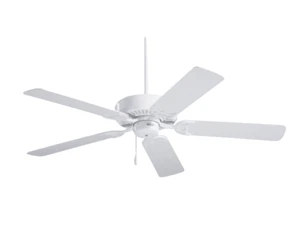 Emerson/CF705WW/ 52"/ Northwind/Ceiling Fan/White/Bleached OAK BLADE/(BR29A) - Picture 1 of 19