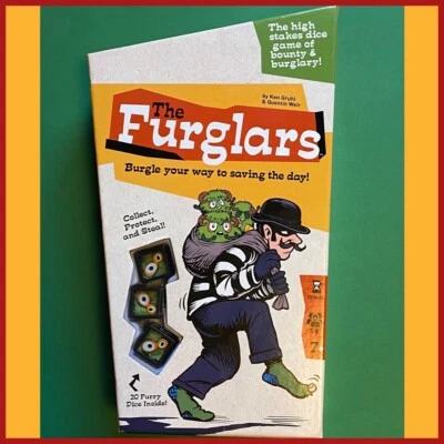 Furglars Family Friendly  Game Dice Rolling Party Fun Board Game Bananagrams - Image 1 of 4