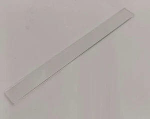 Clear Perspex Strips 250mm Long x 25mm Wide x 4mm Thick Acrylic Plastic 1x 5x - Picture 1 of 6