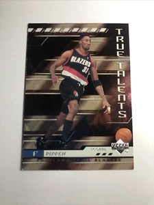 2000 Upper Deck True Talents Scottie Pippen Blazers #TT17 - Foto 1 di 2