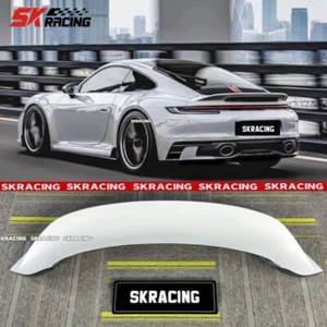 For 2020-2024 Porsche 911 992 Carrera Unpainted FRP NEW Style Rear Spoiler Wing - Picture 1 of 20