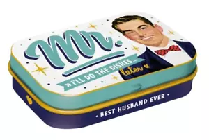 Retro Mint Tin - Mr I'll Do the Dishes - Sugar Free Mints - Bild 1 von 1