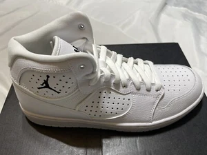 Nike Jordan Access Hi Leder Turnschuhe AR3762-100 weiß/blass elfenbeinfarben Größe 7 - Bild 1 von 8
