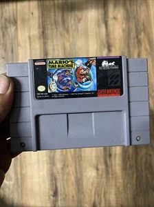 Mario's Time Machine - Super Nintendo SNES - Picture 1 of 2