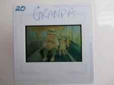 Granpa cartoon  film slide (35mm film) Good focus no reflection