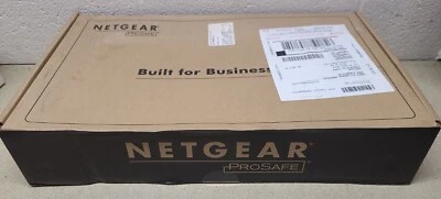 FSM726 NetGear ProSafe 24-Ports 10/100Mbps Managed Switch NIB SEALED CONTENTS - Image 1 of 4