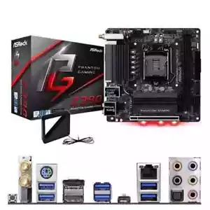 ASRock Z390i Z390 PHANTOM GAMING-ITX/AC LGA 1151 Mini ITX Motherboard - Picture 1 of 6