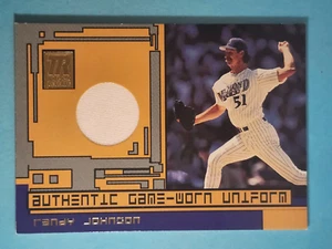 2001 Topps Reserve Game-Worn Jersey Relic Randy Johnson Diamondbacks #TRR-RJ ⚾ - Picture 1 of 2