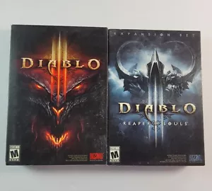 Diablo III & Reaper of Souls Expansion Pack - PC DVD Game - 2012 100% Complete - Picture 1 of 6