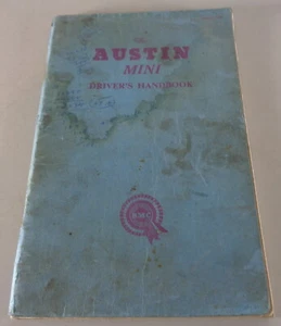 Manual De Instrucciones BMC Austin Mini / Countryman 1960 - 1967 - Imagen 1 de 4