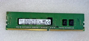SK Hynix 4GB 1RX8 PC4-2133P-RD0-11 REG Server Memory HMA451R7AFR8N-TF TD AB - Picture 1 of 3