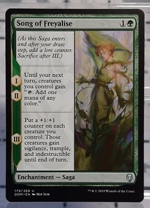 Magic - Song of Freyalise - Uncommon/Verzauberung - Dominaria - ES/NM - Imagen 1 de 12