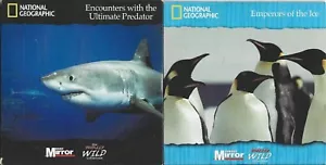 NATIONAL GEO - ULTIMATE PREDATOR + EMPERORS OF ICE - 2 DISCS - MIRROR PROMO DVD - Imagen 1 de 2
