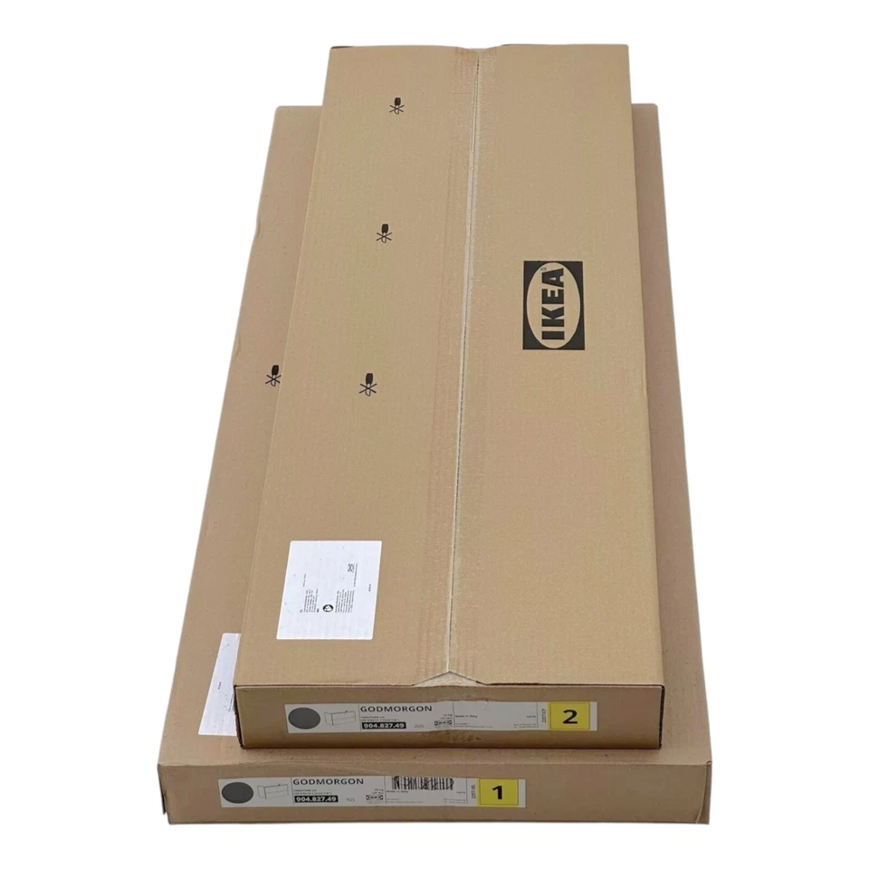 IKEA GODMORGON Bathroom Vanity with 2 Drawers | Gillburen Dark Gray 904.827.49 - Image 1 of 1