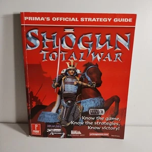 Shogun Total War Primas Official Strategy Guide Book - Picture 1 of 2