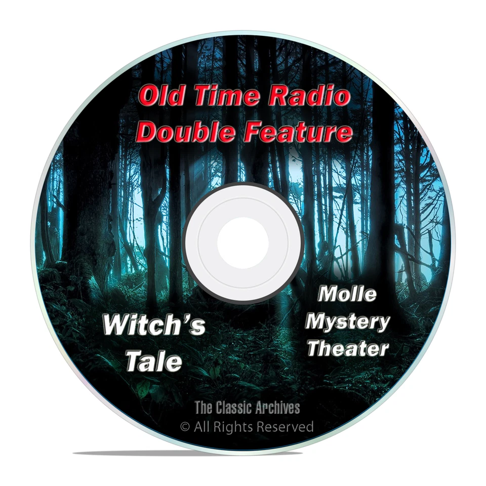 Witch's Tale, Molle Mystery Theater, All 186 Episodes Old Time Radio OTR DVD F86