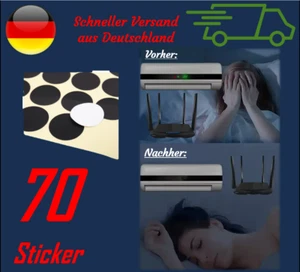 70x Licht / LED Dimmer-Sticker / Aufkleber / Lichtschutz / Besserer Schlaf - Bild 1 von 5