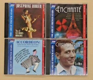 4CD Joséphine Baker, Charles Frenet, V/A Enchanté, V/A Accordéon (Living Era) - Foto 1 di 2