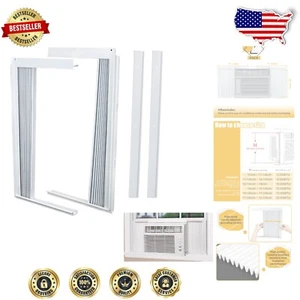 Lightweight Window AC Side Panels and Frame Assembly - Fits Most 22000BTU Units - Picture 1 of 11
