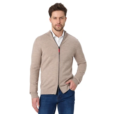 Merino Strickjacke - 100% Merinowolle - Herren  l  Woolona - Bild 1 von 4