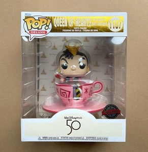 Funko Pop Disney Queen Of Hearts At The Mad Tea Party 6" #1107 + Free Protector - Bild 1 von 6