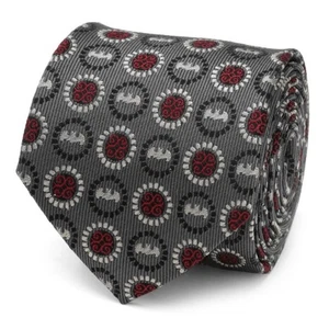 Corbata para hombre DC Batman Medallion Symbol seda carbón - Imagen 1 de 5
