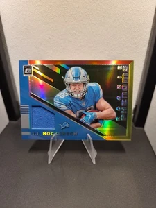 T.J. Hockenson Panini Donruss Optic Rookie Phenoms Red & Yellow Detroit Lions - Bild 1 von 2