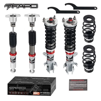 FAPO 32 Clicks Damper Coilover for Mazda 2 (DE) 11-14 Ford Fiesta 2011-2019 - Imagem 1 de 4