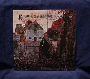 BLACK SABBATH~MEGA RARE SEALED LP~1st ALBUM~1970 USA 1stPRESS~WHITE BORDER~OZZY - Foto 1 di 2