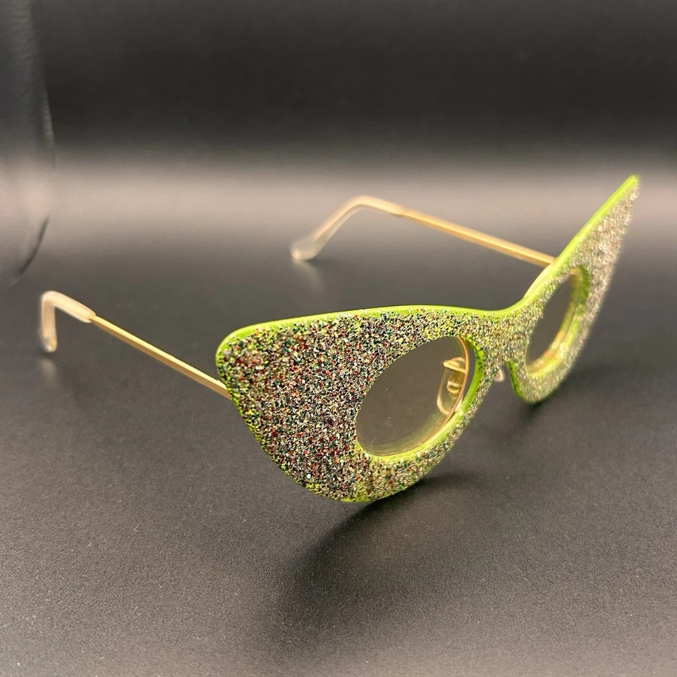 УЛЬТРАРЕДКИЕ 1960-Х TURA ДИСКО МАСКА МОДЕЛЬ ИСКРЫ АКЦЕНТИРОВАННАЯ ОПРАВА СОЛНЦЕЗАЩИТНЫЕ ОЧКИ - Изображение 1 из 4