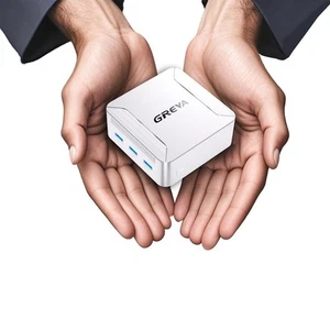 Mini PC Intel Alder Lake N100 4 cores 4 Threads 3.4 GHz 12GB RAM 512GB M.2 SS... - Picture 1 of 9