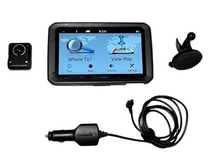 Garmin Dezl 770LM Trucker GPS Bundle With Mount And Charger  - Picture 1 of 5