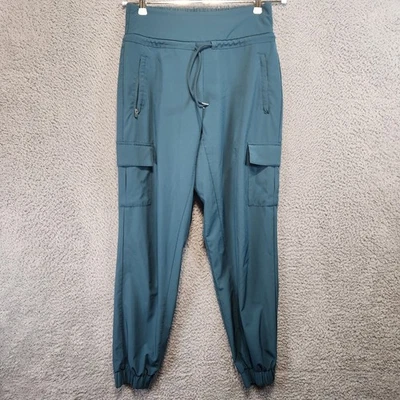 Kyodan Cargo Jogger Pants Women's size P/S (Fits 28x28) Teal Athletic Casual - Image 1 of 4